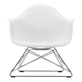 Vitra - Eames Plastic Armchair LAR Gestell verchromt