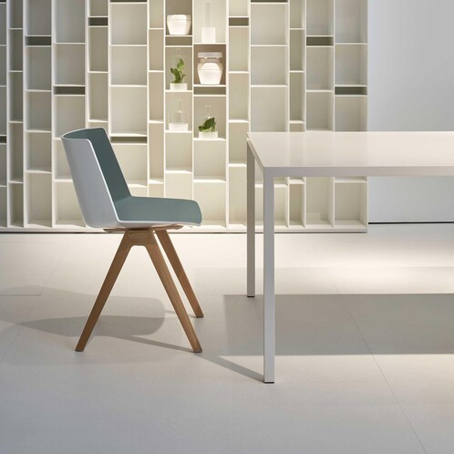 MDF Italia - Aiku Chair With Legs In Oak