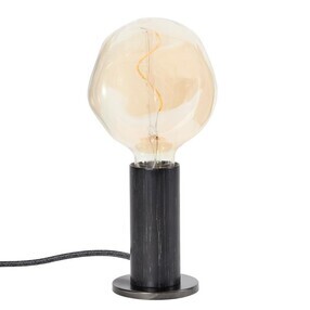 Tala - Blackened Oak Knuckle Tischleuchte mit Voronoi I LED E27 2W