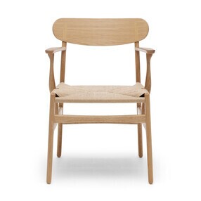 Carl Hansen - Chaise avec accoudoirs CH26