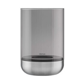 Blomus - Photophore Calma L acier inoxydable