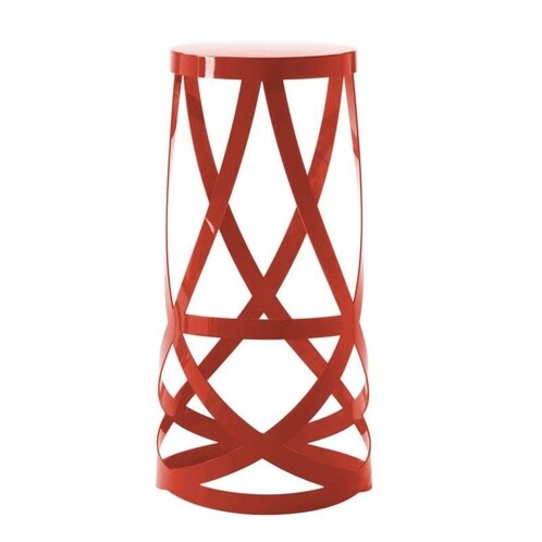 Cappellini - Ribbon Barhocker - rot/matt/H 77cm