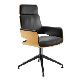 Thonet - S 847 PVDE Konferenzstuhl drehbar