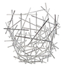 Alessi - Blow Up - Corbeille à agrumes  - chrome/métal