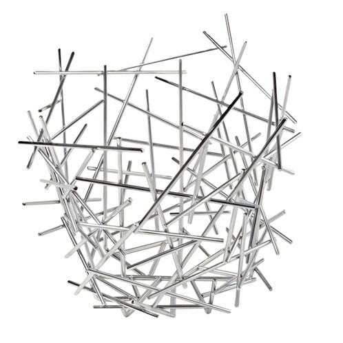 Alessi - Blow Up - Corbeille à agrumes  - chrome/métal