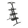 Kartell - Tiramisu Klappleiter - schwarz/Stahl