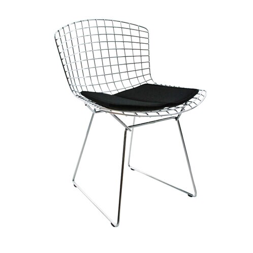 Knoll International - Bertoia Chair cushion - black/Tonus 128