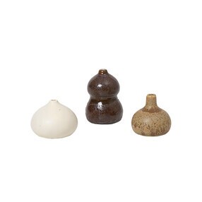 Ferm Living - Set de 3 mini vases Komo