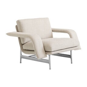 &Tradition - Meantime AV29 Lounge Chair onderstel aluminium