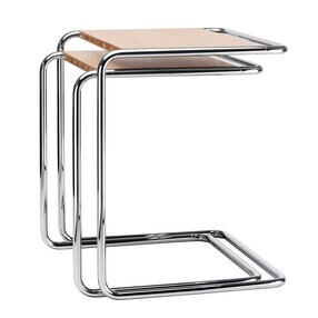 Thonet - Set de 2 tables d'appoint B 97 Pure Materials chêne