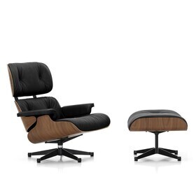 Vitra - Fauteuil & voetenbank Eames Lounge Chair
