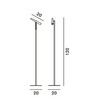 Foscarini - Magneto LED Reading Lamp - line drawing