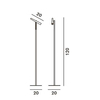 Foscarini - Magneto LED Reading Lamp - line drawing