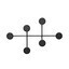 Menu - Afteroom Coat Hanger Wandgarderobe - schwarz