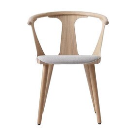 &Tradition - Chaise In Between SK2 rembourrée structure chêne