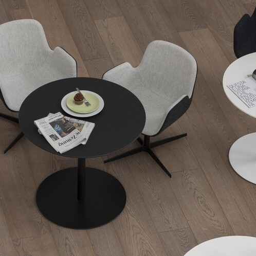 la palma - Brio Fix 72 - Table de bistrot piètement noir