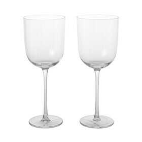 Ferm Living - Set de 2 verres à vin rouge Host