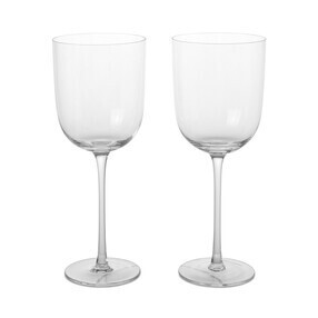 Ferm Living - Host rode wijnglas set van 2