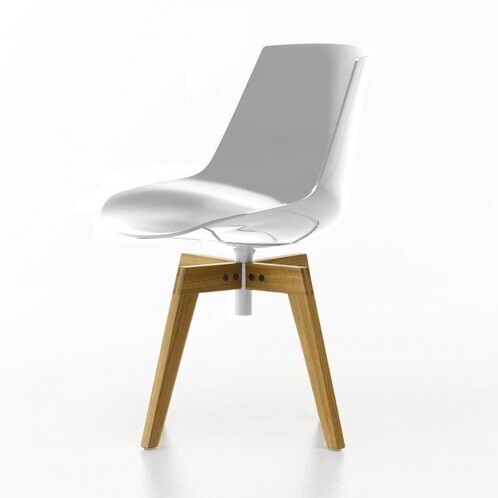 MDF Italia - Flow - Lot de 4 chaises