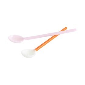 HAY - Glazen lepel set van 2
