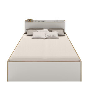Müller Small Living - Lit une personne Nook 120x220cm