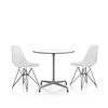 Vitra - Eames Plastic Chair DSR onderstel zwart H43cm