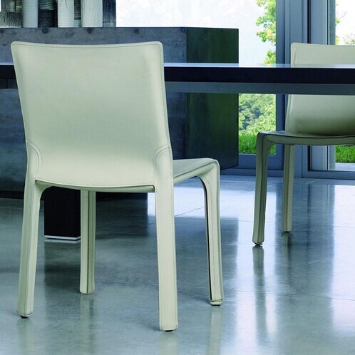 Cassina - Cab Mario Bellini Kernleder-Stuhl