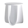 MDF Italia - Sag - Tabouret/Table d'appoint - blanc/mat/Ø40cm/H44cm