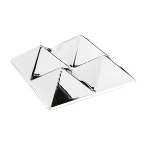 Verpan - Mirror Sculpture Pyramid / Wall Decoration