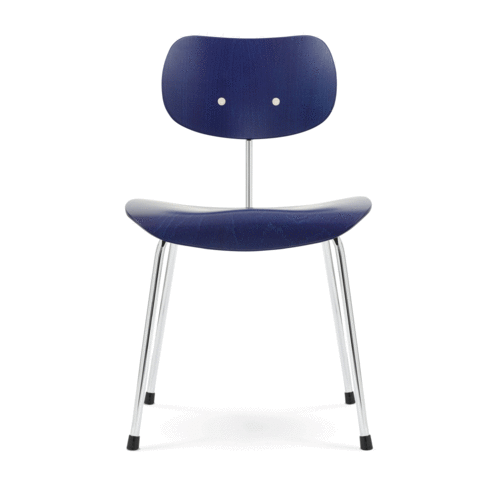 Wilde + Spieth Eiermann Chair SE 68 Frame Chrome | AmbienteDirect