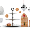 Alessi - Dressed Etagère mit 3 Ebenen