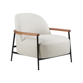 Gubi - Sejour Lounge Sessel mit Armlehnen