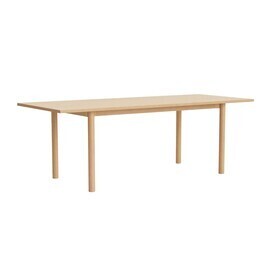 HAY - Annex eettafel 220x95cm eiken onderstel