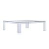 Kartell - Invisible Table - Salontafel - glashelder/transparant/100x100x31.5cm lxbxh