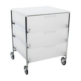 Kartell - Mobil 3 Container mit Rollen