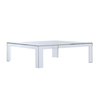 Kartell - Invisible Table - Table basse - clair comme du cristal/transparent/LxPxH 100x100x31.5cm