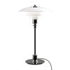 Louis Poulsen - PH 2/1 - Lampe de table - opalin/chromé poli fin/brillant/Ø20cm/H 35.5cm