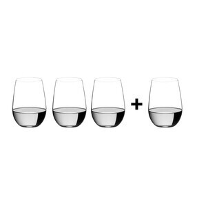Riedel - O Wine Riesling / Sauvignon wijnglas set van 3+1 vrij