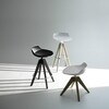 MDF Italia - Flow Stool Frame Oak 44cm
