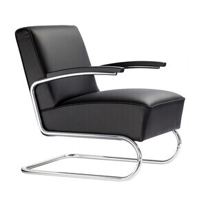Thonet - S 411 fauteuil leer