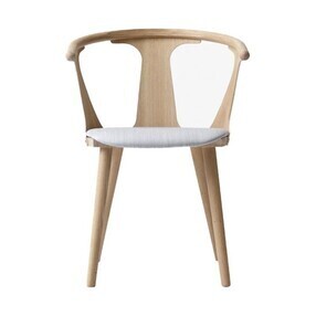 &Tradition - Chaise In Between SK2 rembourrée structure chêne