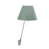 Luceplan - Costanzina Parete - Wandlamp - zee-groen/aluminium