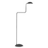 ClassiCon - Orbis - Lampadaire - chrome/noir/brillant/avec gradateur