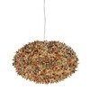Kartell - Bloom Metallic Ball S1 - Pendellamp Ø53cm - gouden/brons/koper/glanzend
