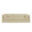 HAY - Hackney 3-Sitzer Sofa  - creme/Steelcut 240/254x96x75cm