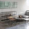 Zeus - Slim Irony Art - Table d'appoint 41x41cm