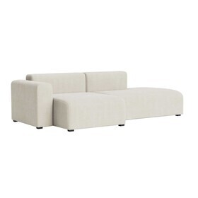 HAY - Canapé de 2,5 places avec accoudoirs bas gauche Mags 246x127,5cm