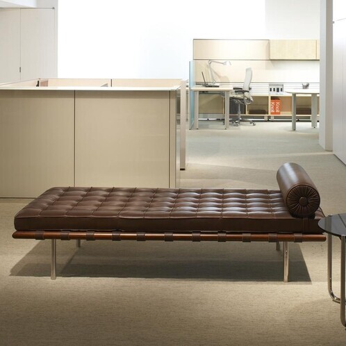 Knoll International - Barcelona Mies van der Rohe Liege Daybed 