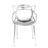 Kartell - Masters Metallic Chair - chrome