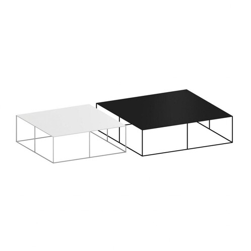 Zeus - Slim Irony Couchtisch 124x124cm